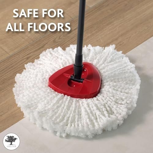 Sulfar Easy Wring And Clean Spin Floor Mop Refill