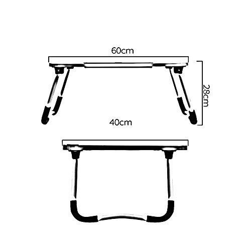 GaoYunQin Foldable Lazy Small Laptop Desk (6 Colors, Blue)