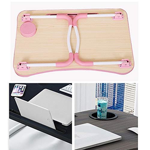 GaoYunQin Foldable Lazy Small Laptop Desk (6 Colors, Blue)