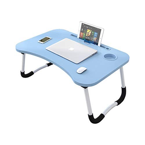 GaoYunQin Foldable Lazy Small Laptop Desk (6 Colors, Blue)