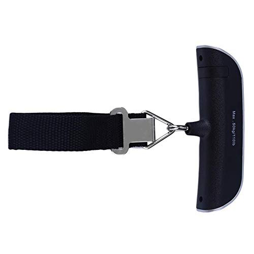 HB 50kg/10g LCD Digital Electronic Hanging Scale Portable Travel Suitcase Luggage Scales Travel Bag Mini Pocket Weight Belt Scales