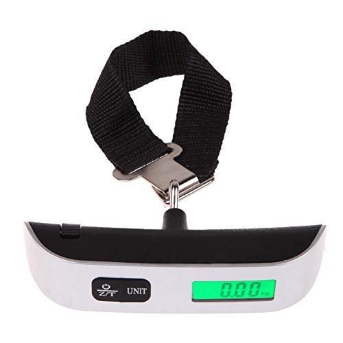 HB 50kg/10g LCD Digital Electronic Hanging Scale Portable Travel Suitcase Luggage Scales Travel Bag Mini Pocket Weight Belt Scales
