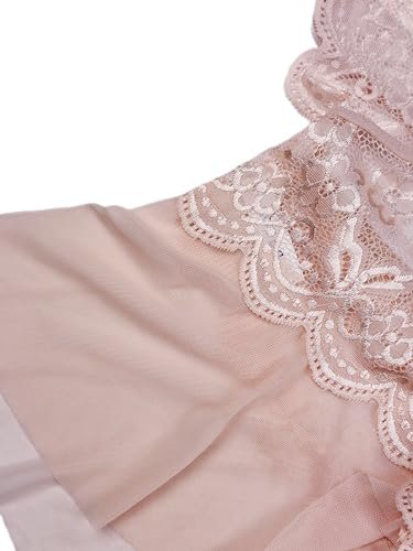 BUNCA Pink Lace Lingerie Nightgown