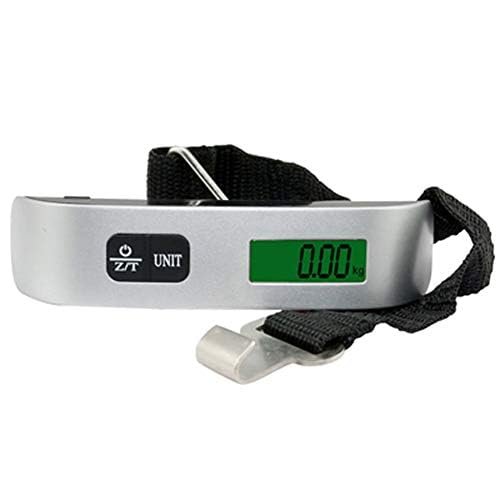 grefaydin Weighing Scale 1Pc 50kg 10g Electronic Portable Digital Luggage Weight Hanging Scale Travel