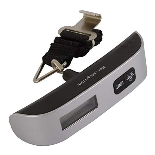 grefaydin Weighing Scale 1Pc 50kg 10g Electronic Portable Digital Luggage Weight Hanging Scale Travel