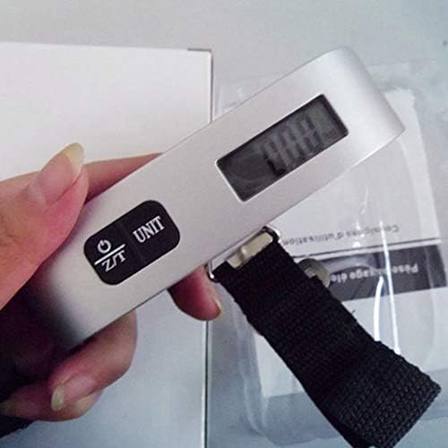grefaydin Weighing Scale 1Pc 50kg 10g Electronic Portable Digital Luggage Weight Hanging Scale Travel
