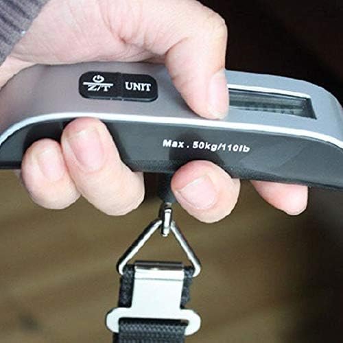 grefaydin Weighing Scale 1Pc 50kg 10g Electronic Portable Digital Luggage Weight Hanging Scale Travel