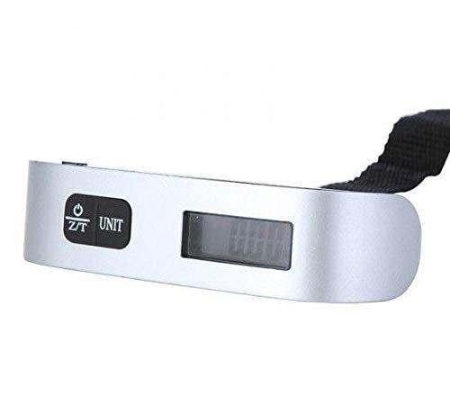 Mini Electronic Digital Luggage Scale, Tare Function, Battery-operated, 50kg/50g