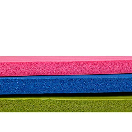 BESPORTBLE Yoga Mat Thick Non-Slip Yoga Mat with Carrying Strap for Exercise Fitness Sports(Purple)