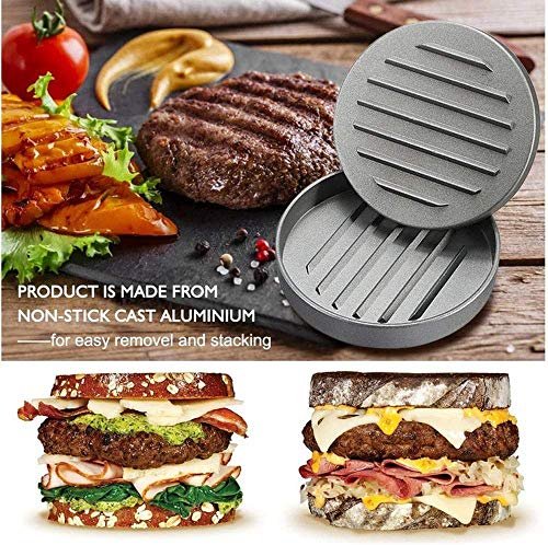 Meat Patty Maker for Ground Beef Hamburger Press Burger Mold Meat Burger Press Hamburger Set Suitable for family gatherings to make hamburgers, easy to operate and convenient