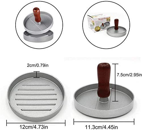 Meat Patty Maker for Ground Beef Hamburger Press Burger Mold Meat Burger Press Hamburger Set Suitable for family gatherings to make hamburgers, easy to operate and convenient