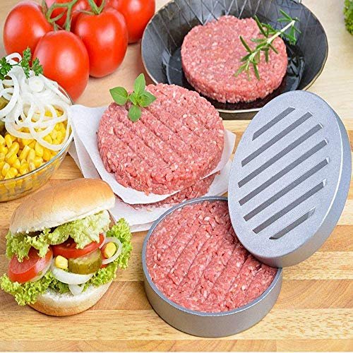 Meat Patty Maker for Ground Beef Hamburger Press Burger Mold Meat Burger Press Hamburger Set Suitable for family gatherings to make hamburgers, easy to operate and convenient