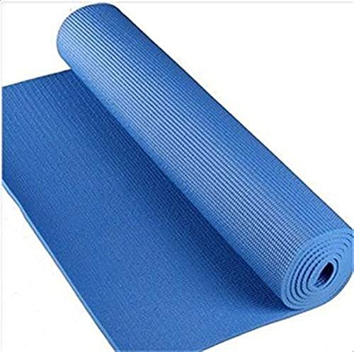 PVC Standard Antiskid Yoga Mat (Blue, 6mm)