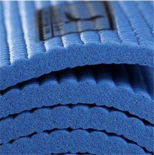 PVC Standard Antiskid Yoga Mat (Blue, 6mm)
