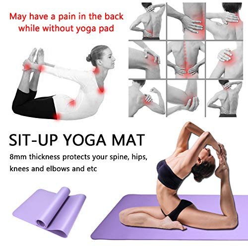 Lixada Foldable Yoga Mat