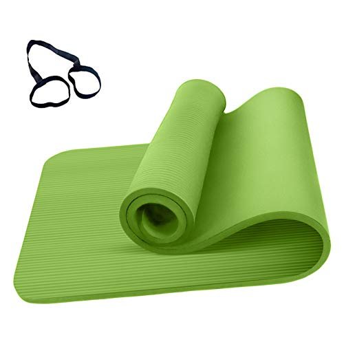 Irforay Non-Slip Yoga Mat with Storage Band and Mesh Bag (72 x 24in)