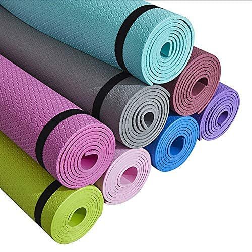 Pilates Gym Yoga Mat (Blue, 6mm)