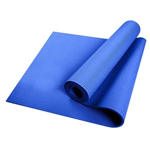 6MM Thick Yoga Mat Durable Non-Slip - Blue