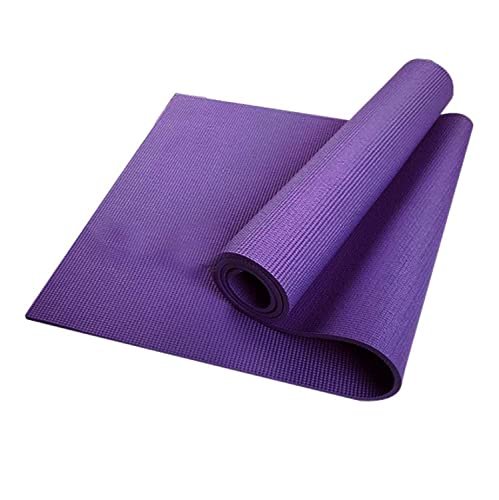 Thick Yoga Mat Durable Non-Slip - Purple, 6mm