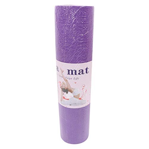 Yoga Mat 6mm, AL234, Purple
