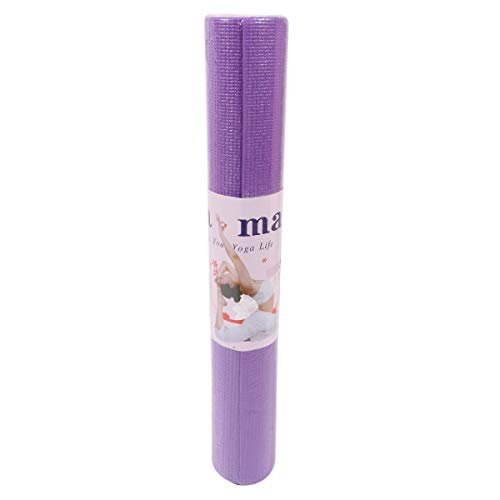 Yoga Mat 4mm, AL232, Purple