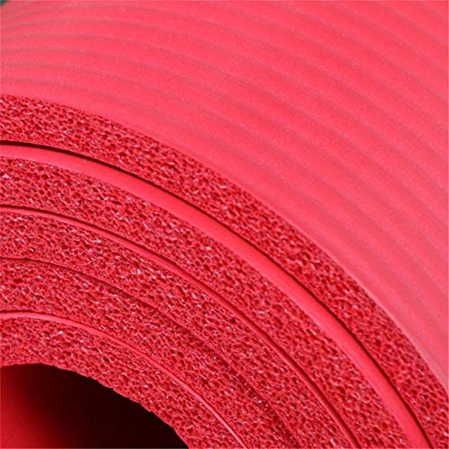Pure Color Anti-skid Yoga Mat Nonslip Fitness Pad 8mm Thickened