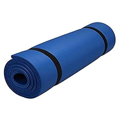 Exercise Yoga Mat - 6mm - Navy Blue