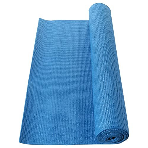 PVC Yoga Mat (Blue, Mf116-2-Blu1)