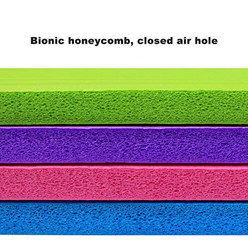 Festnight Non-Slip Yoga Mat, 10 mm Size, Pink