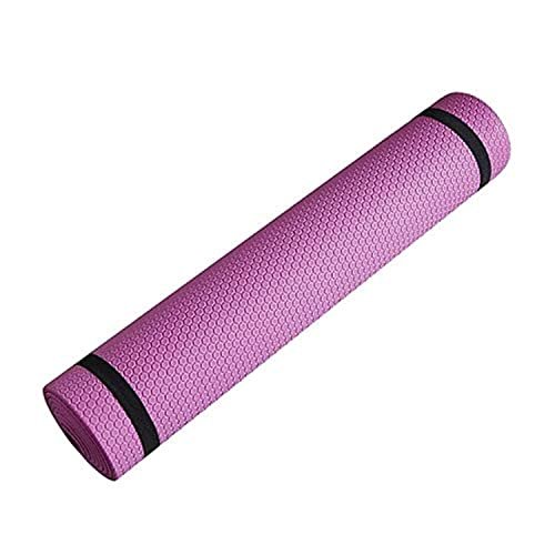Dense Comfortable Foam Fitness Mat for Yoga - 3mm-6mm (Pink)