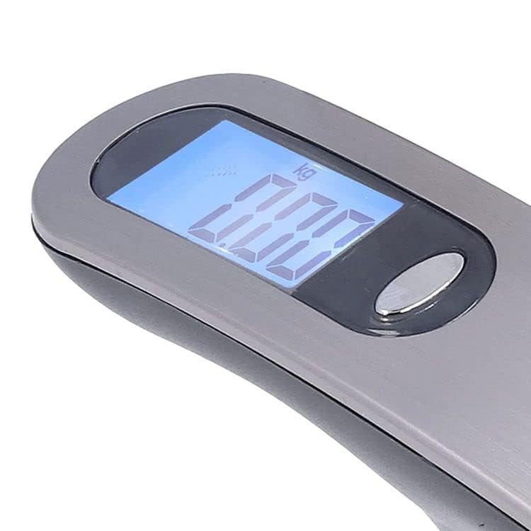 Digital Luggage Scale Weighing Travel Bag Weight Checker,KRAWN - 1kg To 50kg Luggage Scale Hanging Weight Scale With Belt/1 Pcs, KW-39941