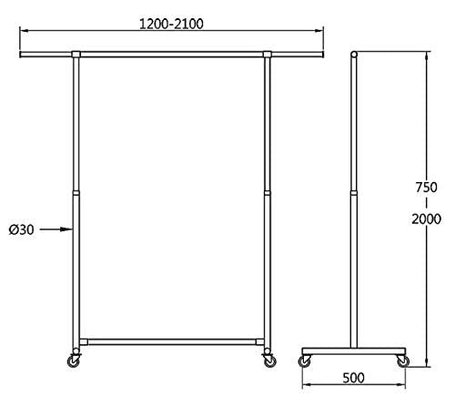 Garment Display Single Stand
