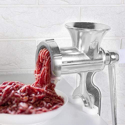 Ymiko Household Manual Meat Grinder Hand Crank Meat Vegetable Mincer Sausage Stuffer Grinding Machine Kitchen Tool