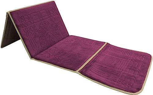 FABRIK Foldable Prayer mat and Backrest 2 in 1 (COLOR C)
