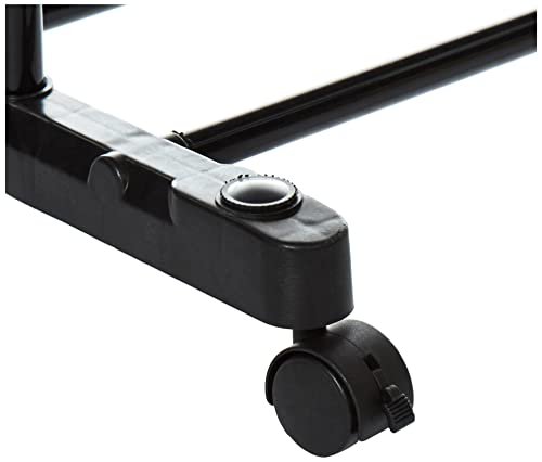 Stainless steel elevation type folding clothes hanger single pole