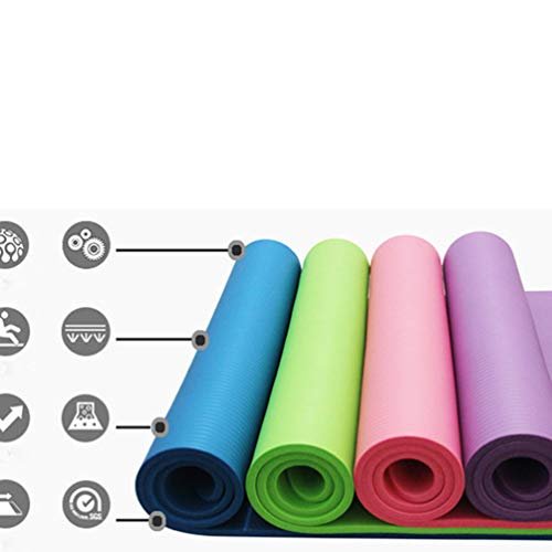 BESPORTBLE Yoga Mat Exercise Mat Workout Mat Fitness Mat Sports Mat for Women and Men Home Exercise
