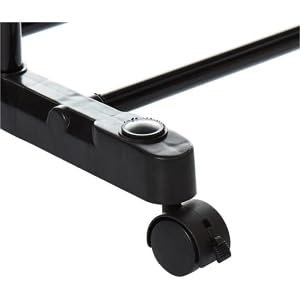 Home Singleball Clothes Stand Rack with Shoe Storage Rack Side Hanger for Hanging Clothes Coats Skirts Shirts Jackets Stainless Steel Foldable bunca