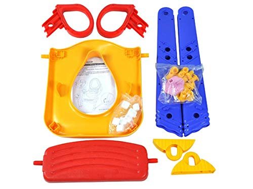 Seat with a ladder for installation on the base of the bathroom for children