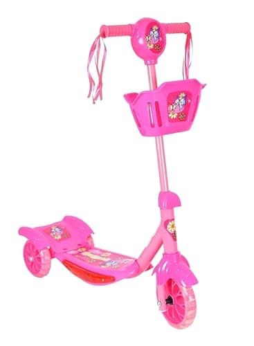 3-Wheel Musical Kick Scooter, pink, QMA37