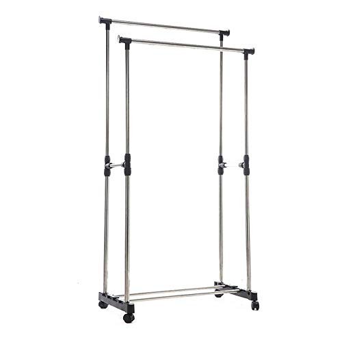 Double Pole Cloths Rack - (2000g)