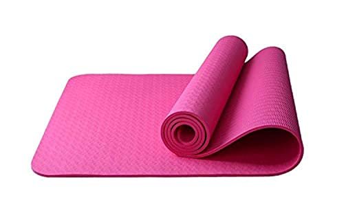 TPE Yoga Exercise Thick Non-slip Folding Gym Fitness Floor Play Mat, 8 mm