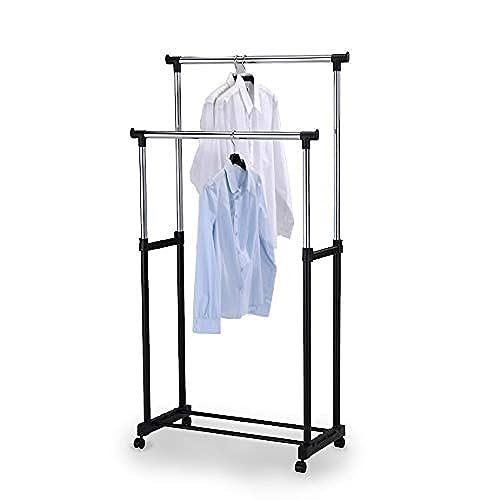Lapis Double Garment Rack - 154708463