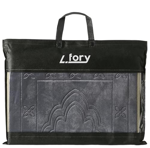 Foldable meditation mat with back rest prayer rug with back support folding floor chair padded sofa chair (gray), grey