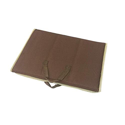 Foldable Prayer mat and Backrest 2 in 1, D-Red