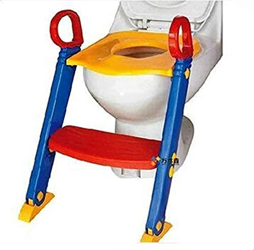 Bambino Foldable Kids Toilet Seat (Blue and Red)