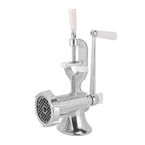 EECOO Manual Meat Chopper, Stainless Steel Meat Chopper, Home Manual Meat Chopper, Sausage Pusher, Sausage Mincer Accessory for Sausages, Meats