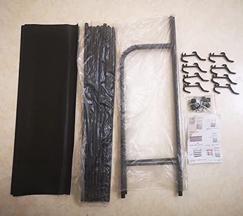 SHOWAY Coat Rack Shoe Rack, Storage Shelf With 4-Tier Shoe Organize,Clothes Rack With 8 Hooks Hanging, Entryway Hall Trees Hanging And Storage(Black), 30621Nu-P