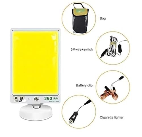 BUNCA 360 LED Emergency and Travel Light - Unparalleled Panoramic Lighting