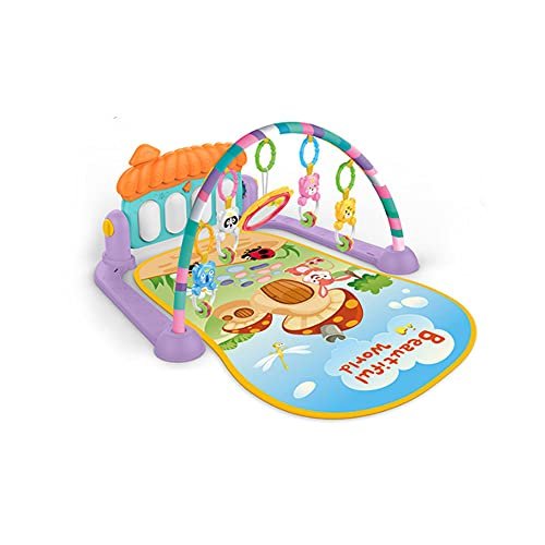 USP Baby Piano Fitness Playmat Newborn Educational Activity Play Gym Mat Toy Musical Activity Center