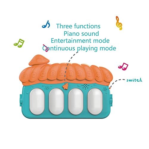 USP Baby Piano Fitness Playmat Newborn Educational Activity Play Gym Mat Toy Musical Activity Center